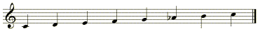 harmonic major scale