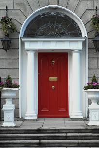 Typical door - Leeson Street, Dublin